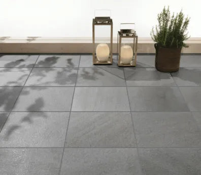 How to Lay Outdoor Tile on Concrete