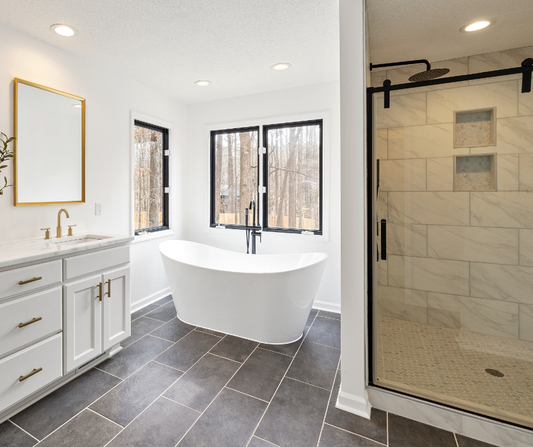 heated bathroom floors from Standard Tile in New Jersey