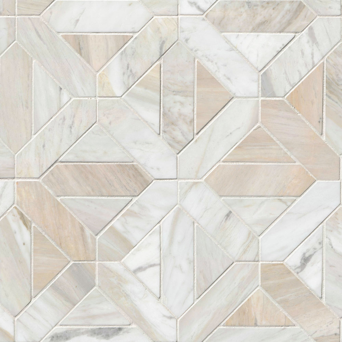 Athena Gold Geometrica Mosaic