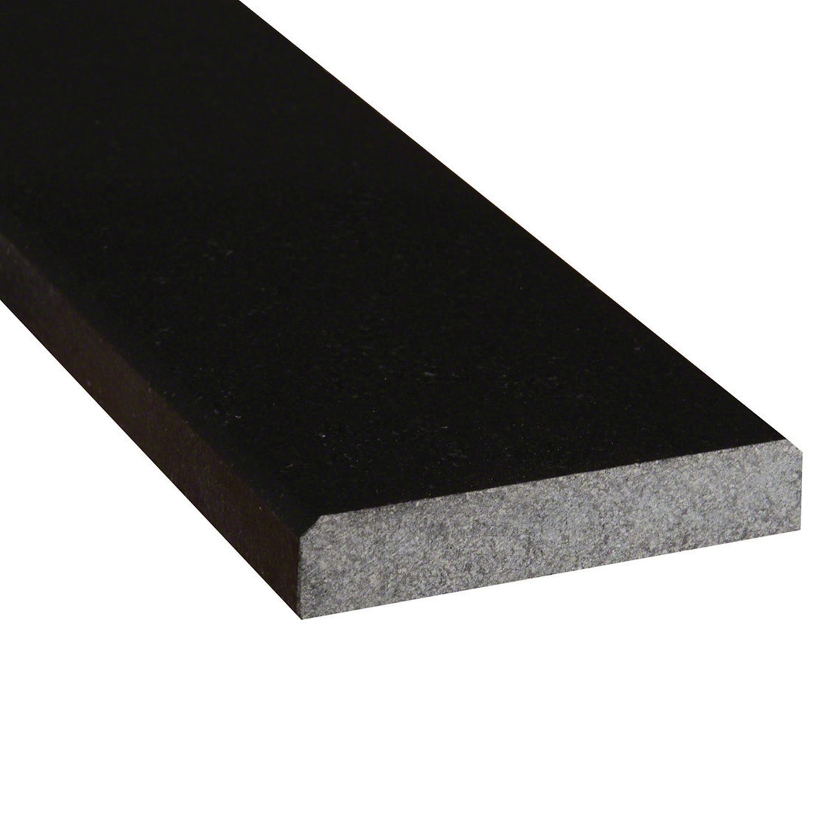 Black Granite Double Beveled Threshold