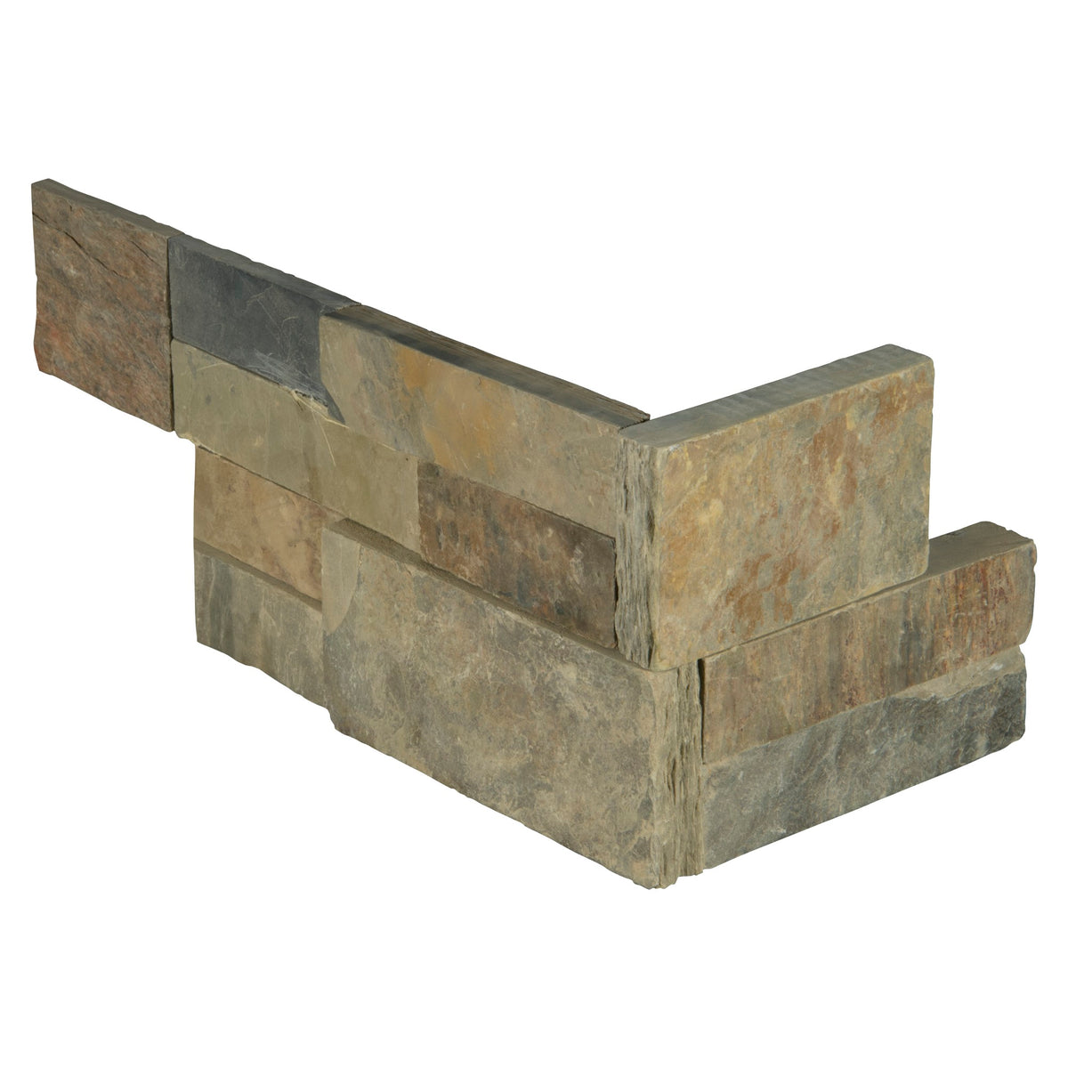 Rustic Gold Ledger Panel Corner