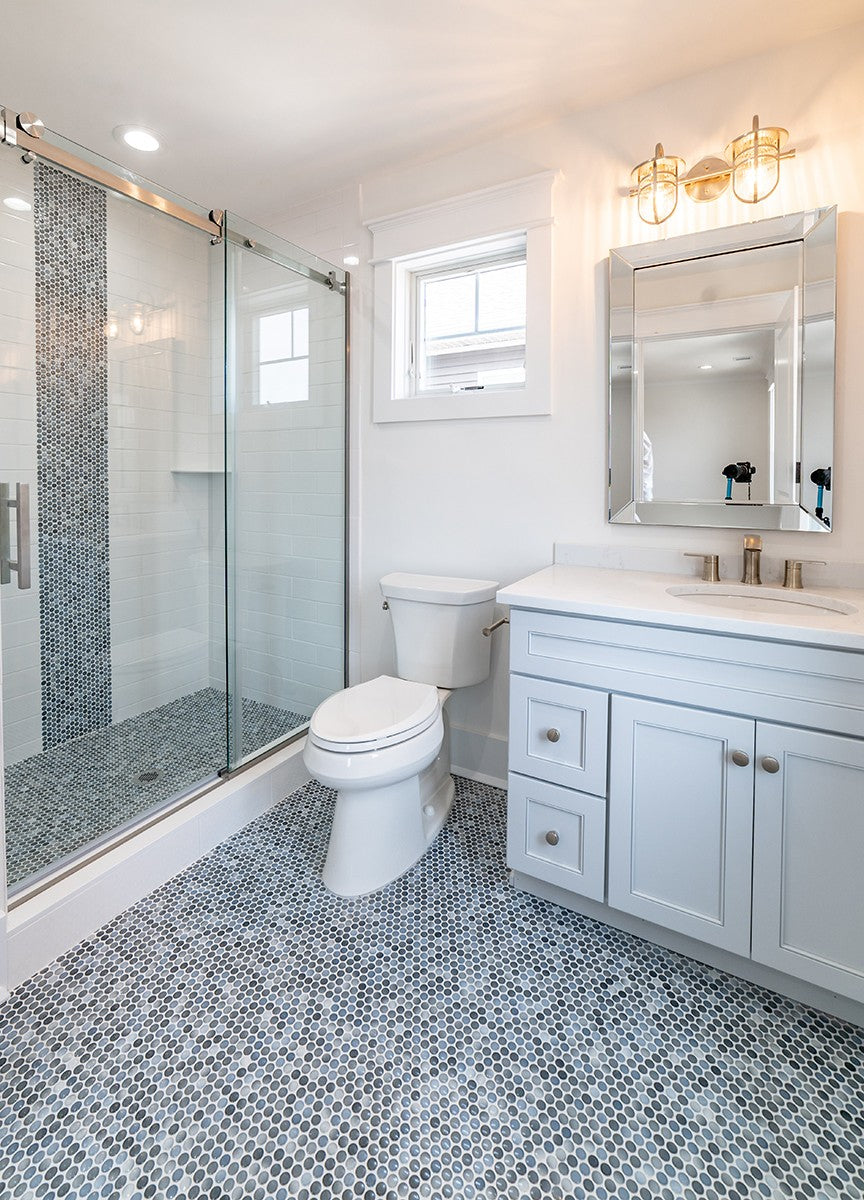 Matching Your Bathroom Vanity to Tile Flooring in Hanover, NJ
