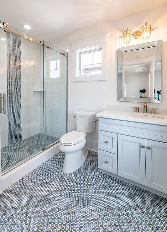 Matching Your Bathroom Vanity to Tile Flooring in Hanover, NJ