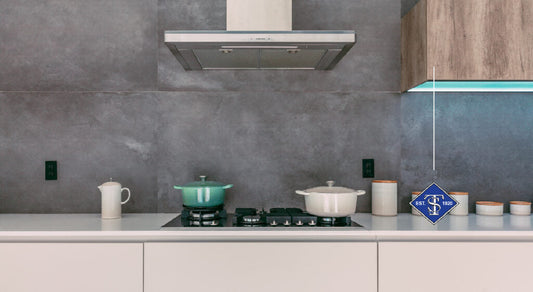 Coordinating Kitchen Cabinet Wood Tones with Natural Stone Backsplashes