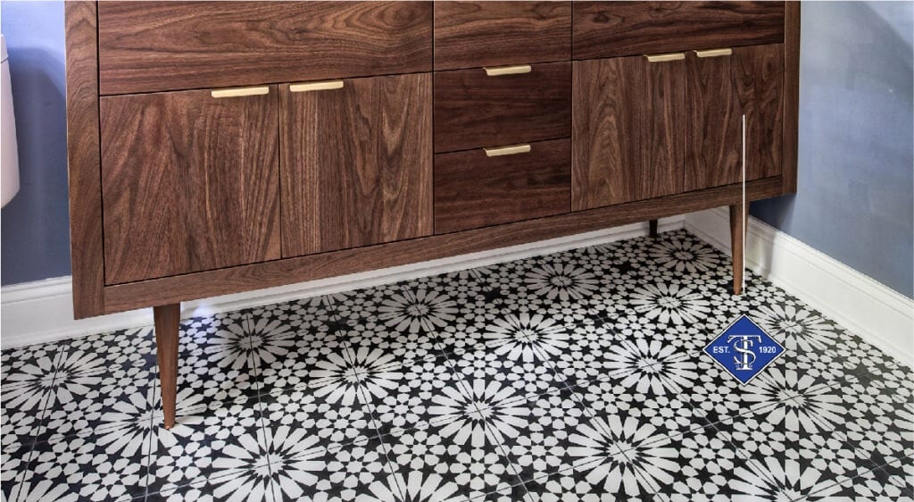 How to Incorporate Patterned Tile