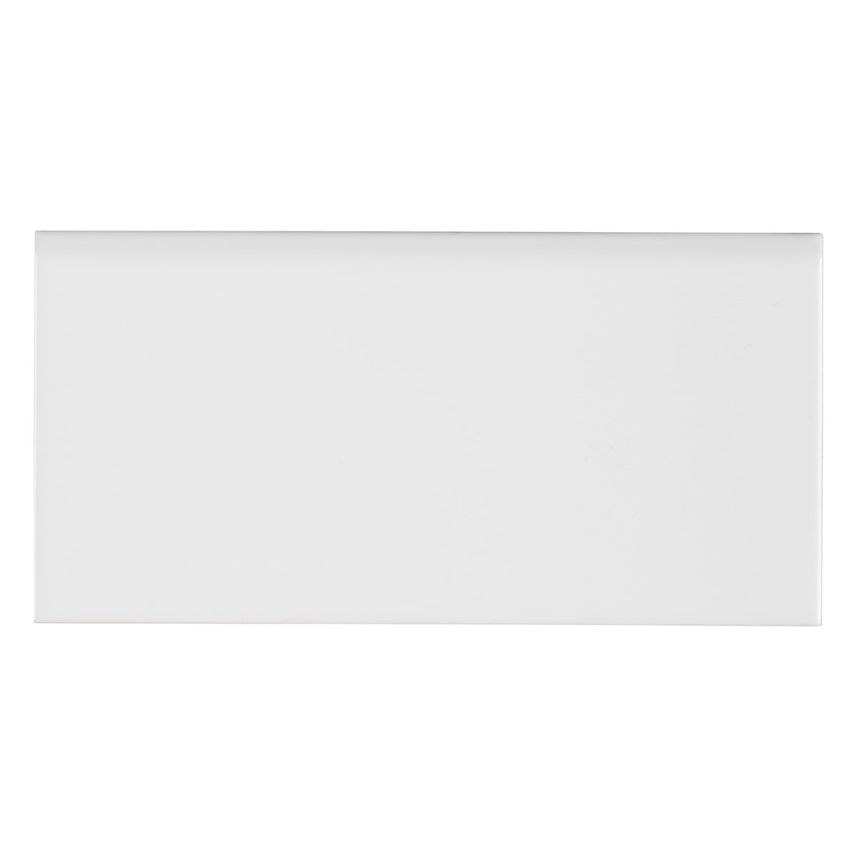 White Subway Tile Single Bullnose