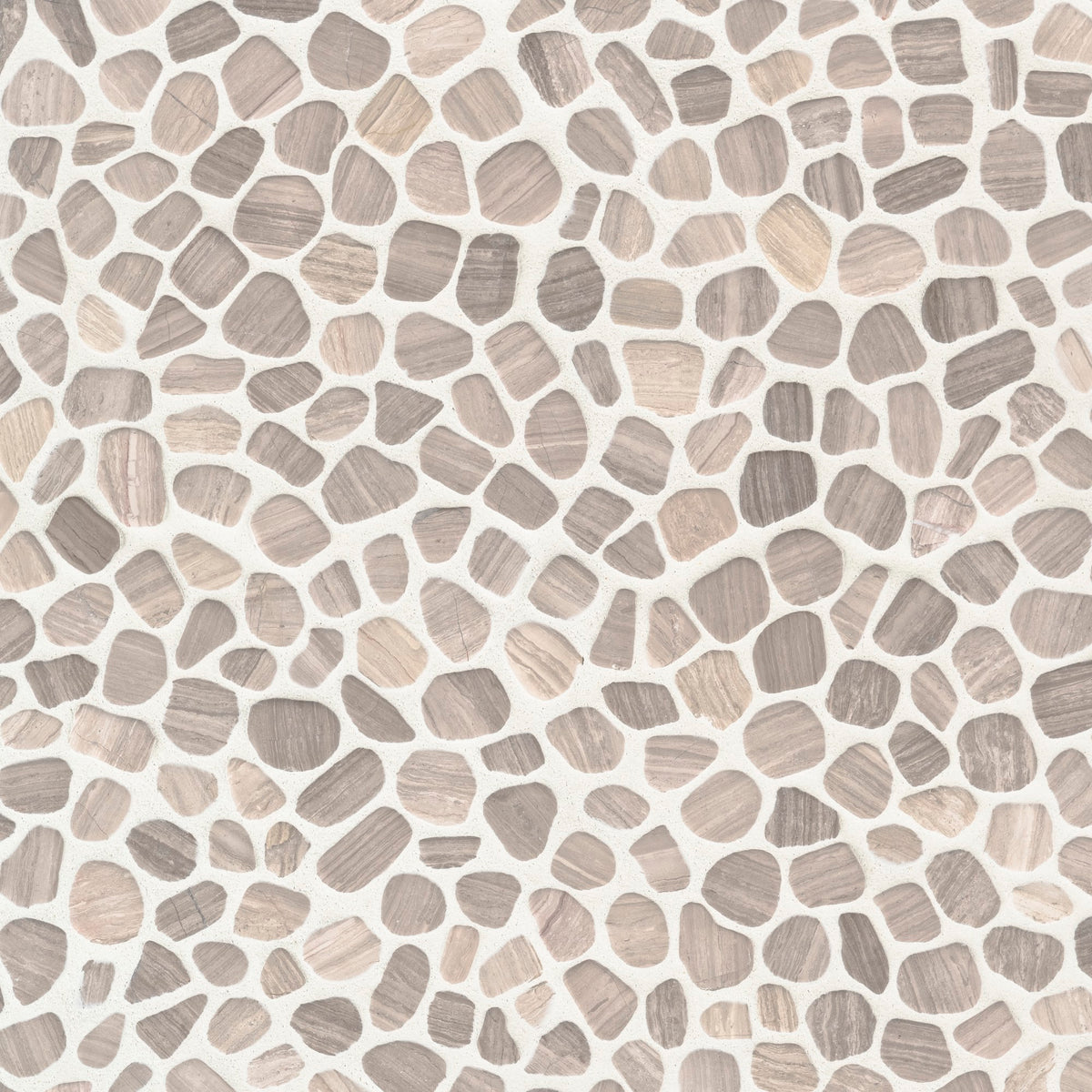 White Oak Pebble Mosaic