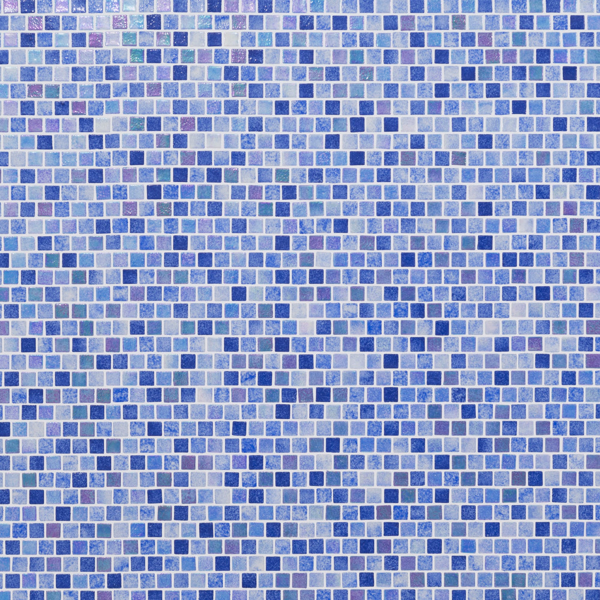 Hawaiian Sky Staggered Glass Mosaic