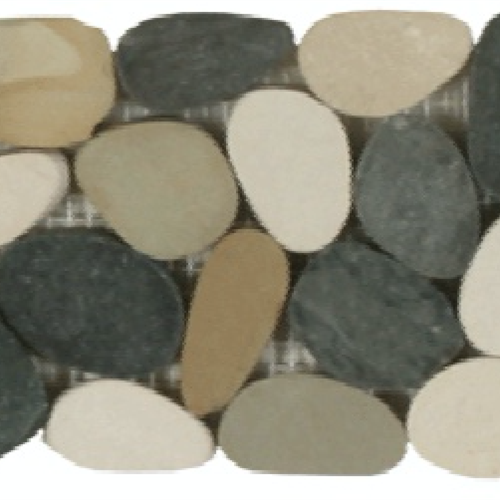 Botany Bay Pebbles - Sliced Borders