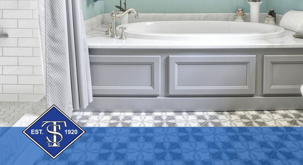 Incorporate Patterned Tile into Your Bathroom