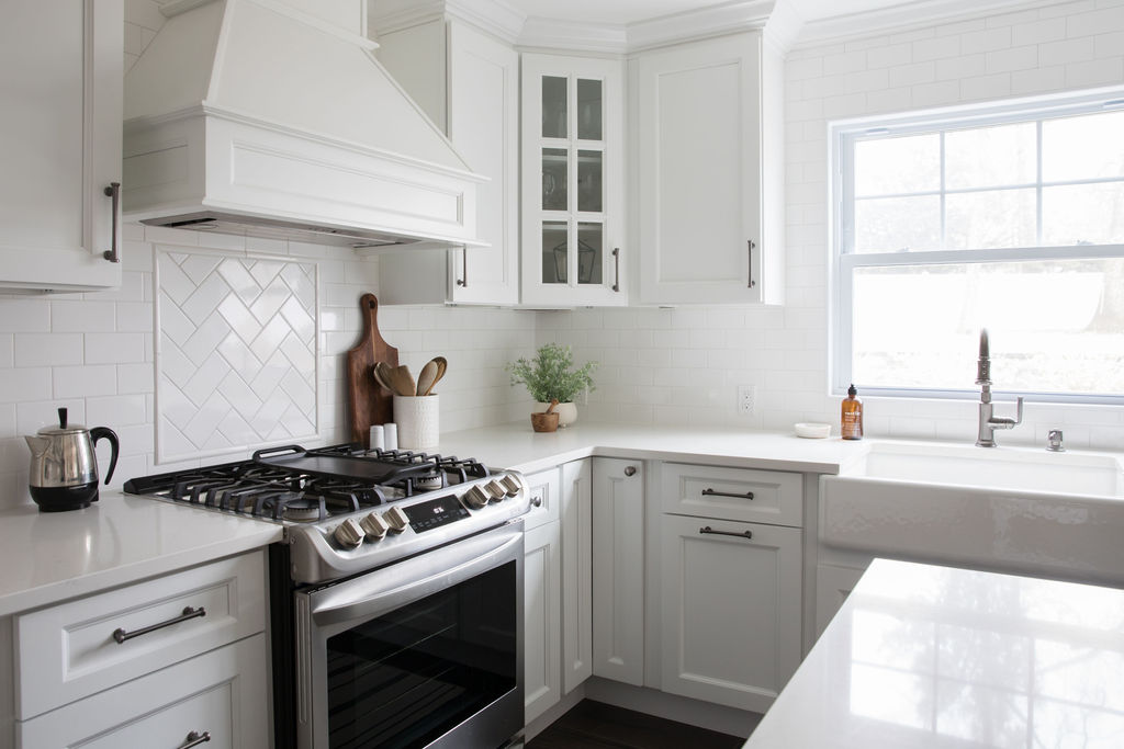 Kitchen white interior | Standard Tile