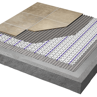 Laticrete Radiant Floor Warming | Standard Tile