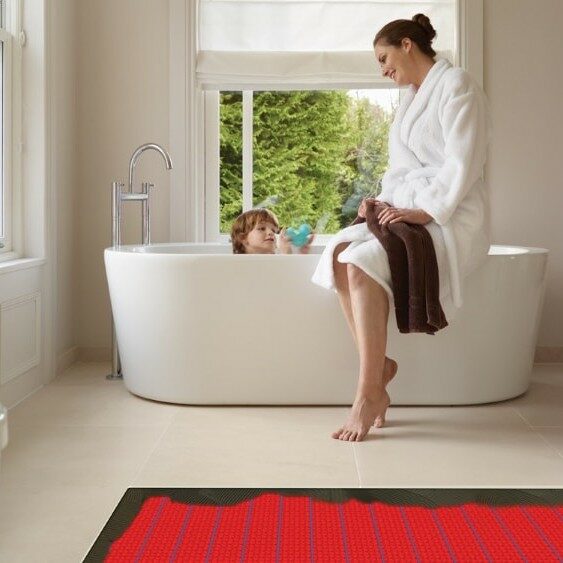 Bathroom flooring